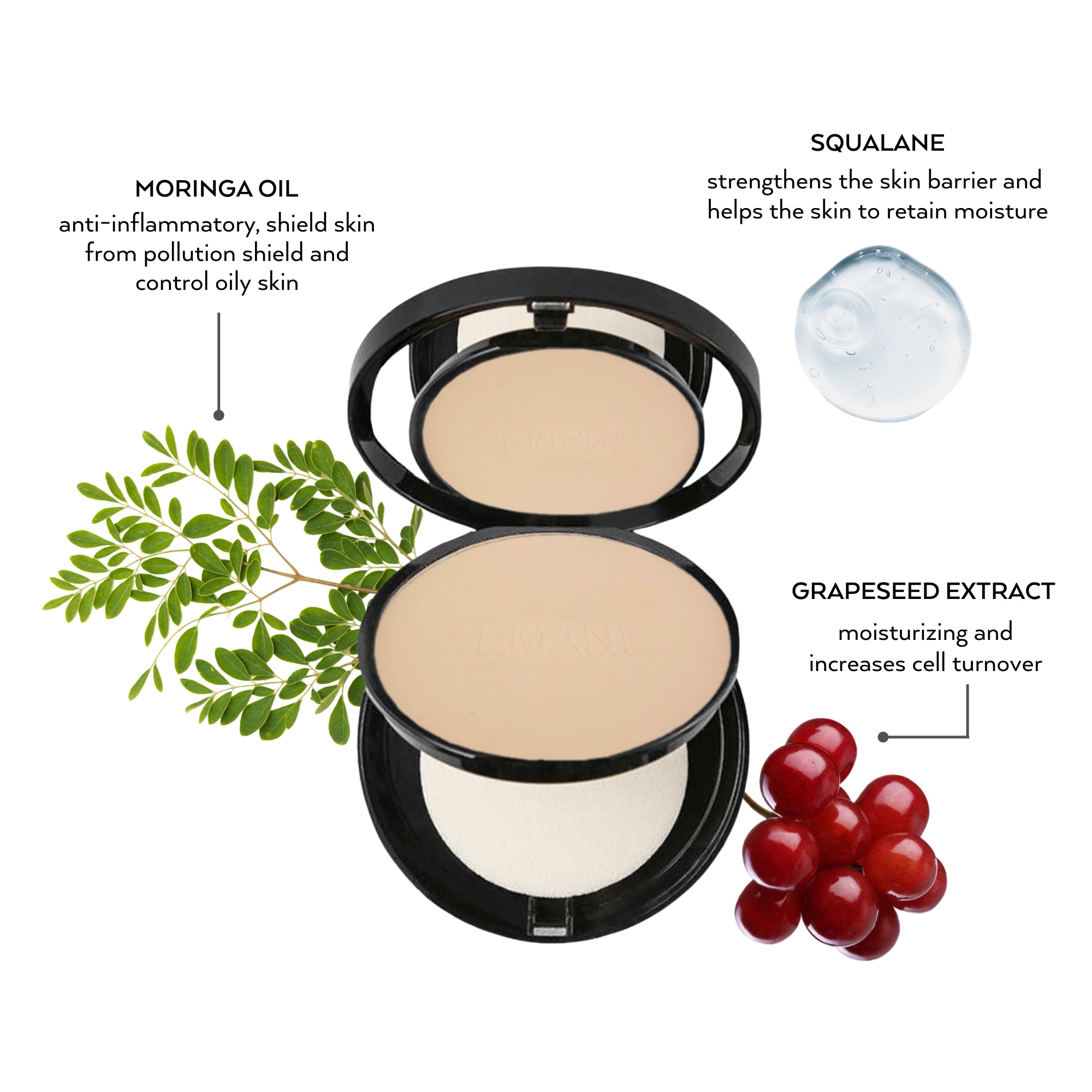 Emani Flawless Matte Foundation - www.Hudonline.no