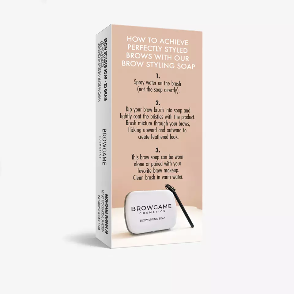 Browgame Cosmetics Brow Styling Soap - www.Hudonline.no 