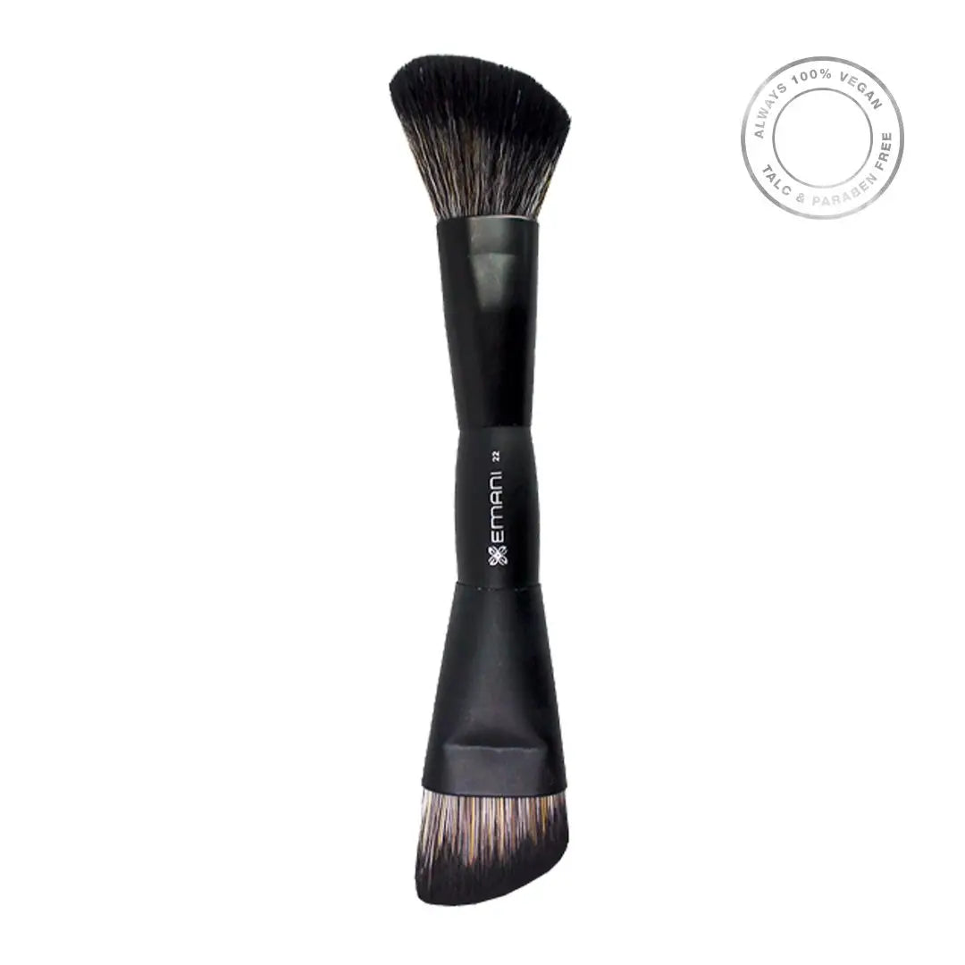 Emani Duo Contour Brush - www.Hudonline.no 