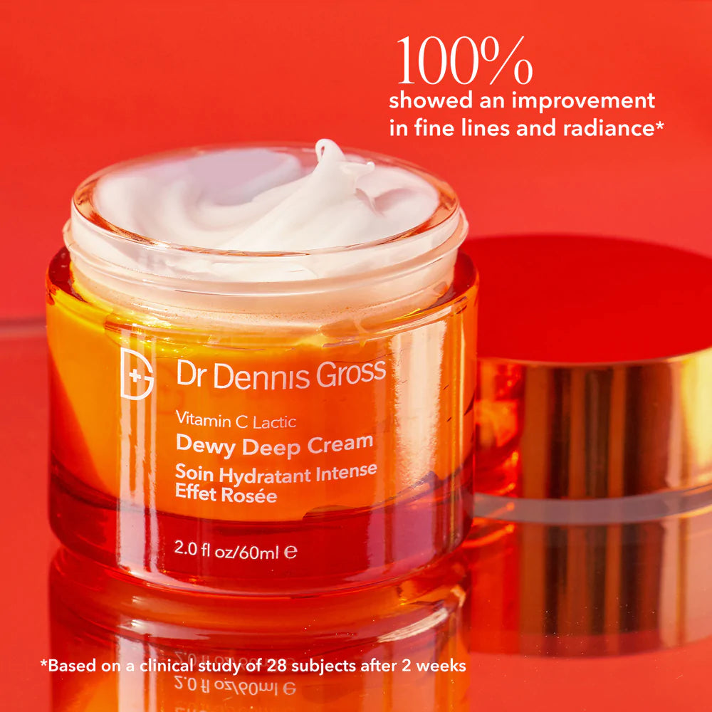 Dennis Gross Vitamin C + Lactic Dewy Deep Cream - www.Hudonline.no 