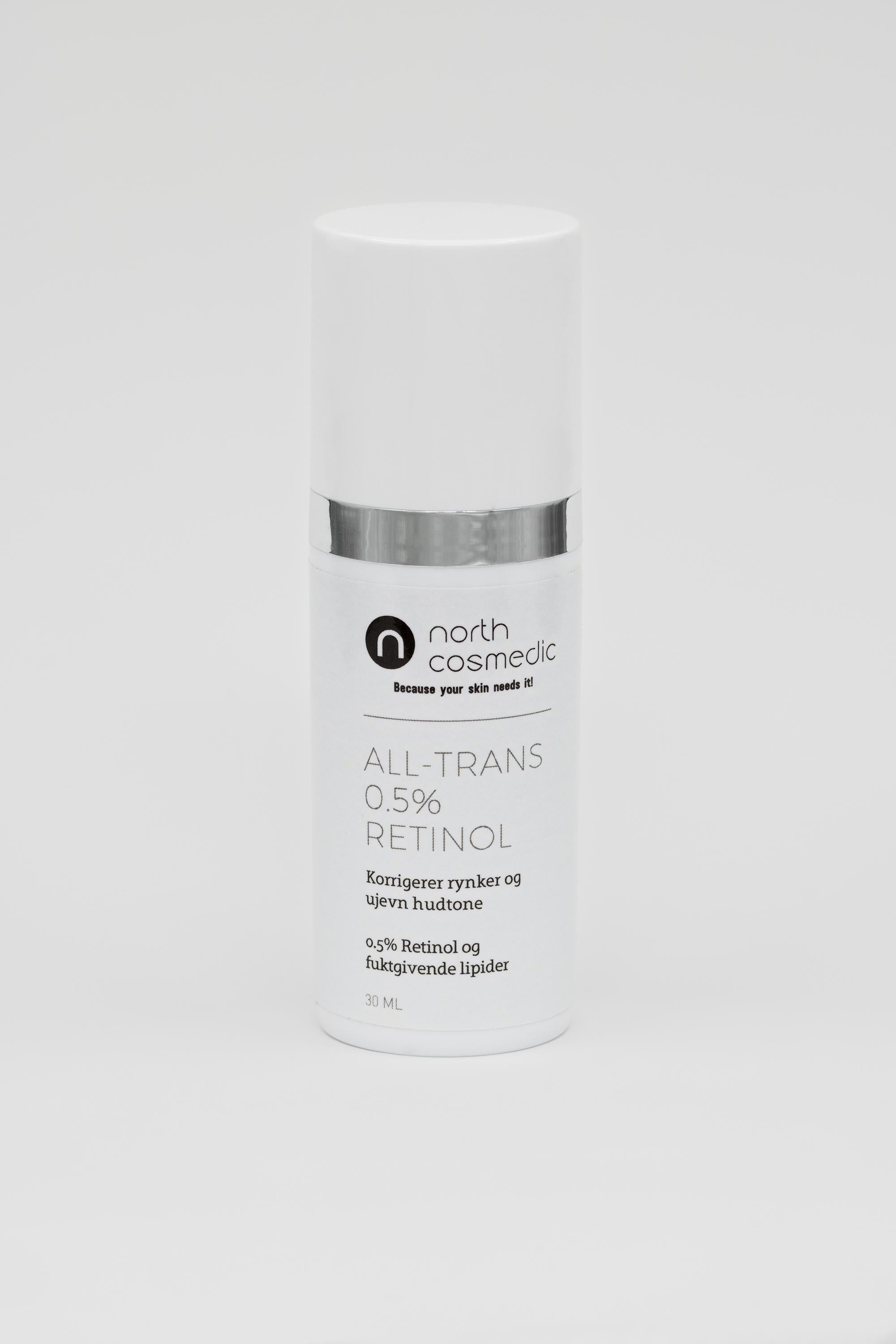 North Cosmedic All Trans Retinol 0,5% - www.Hudonline.no 