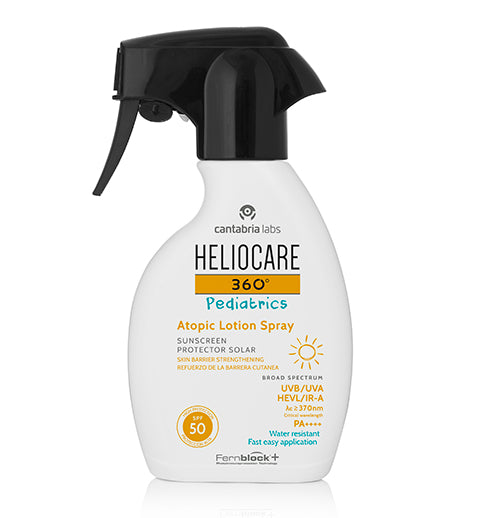 Heliocare Pediatrics atopic lotion spray spf 50 - www.Hudonline.no 