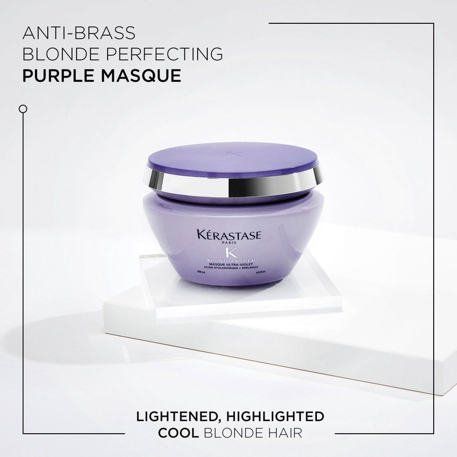 Blond Absolu Masque Ultra-Violet hair mask 200ML - www.Hudonline.no 