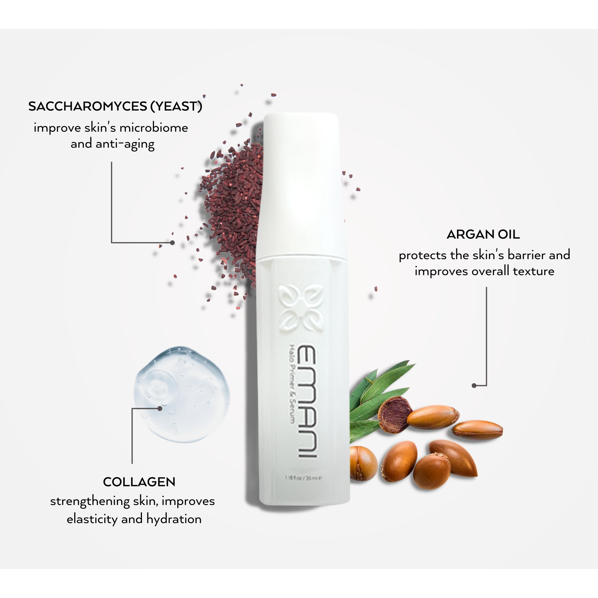 Emani Halo Vegan Liquid Collagen - www.Hudonline.no