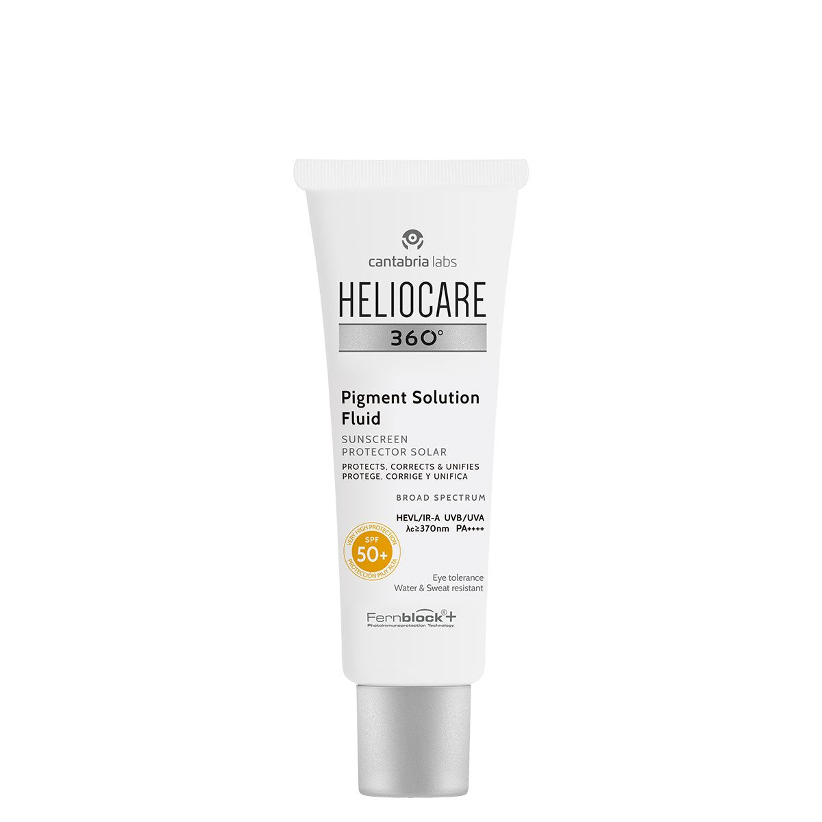 Heliocare Pigment Solution Fluid SPF 50 - www.Hudonline.no 