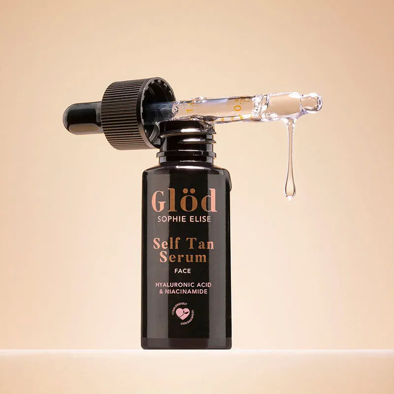 Glød Sophie Elise self tan serum - www.Hudonline.no 