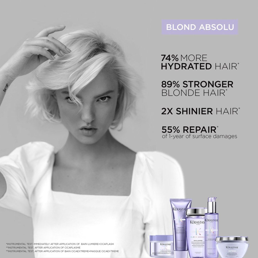 Blond Absolu Bain Lumière shampoo 250ML - www.Hudonline.no 