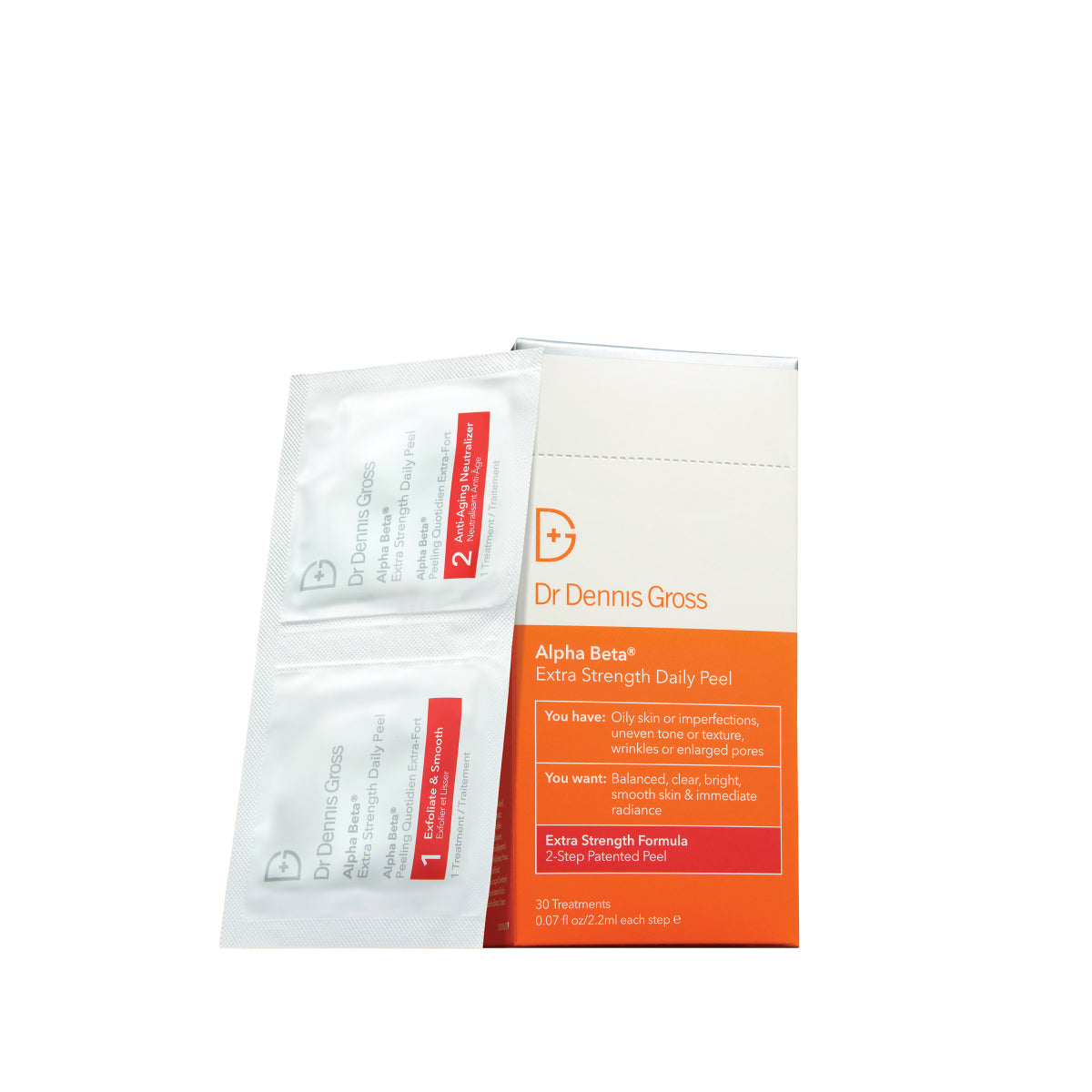 Dennis Gross Alpha Beta Peel Extra Strength PeelPads - www.Hudonline.no 