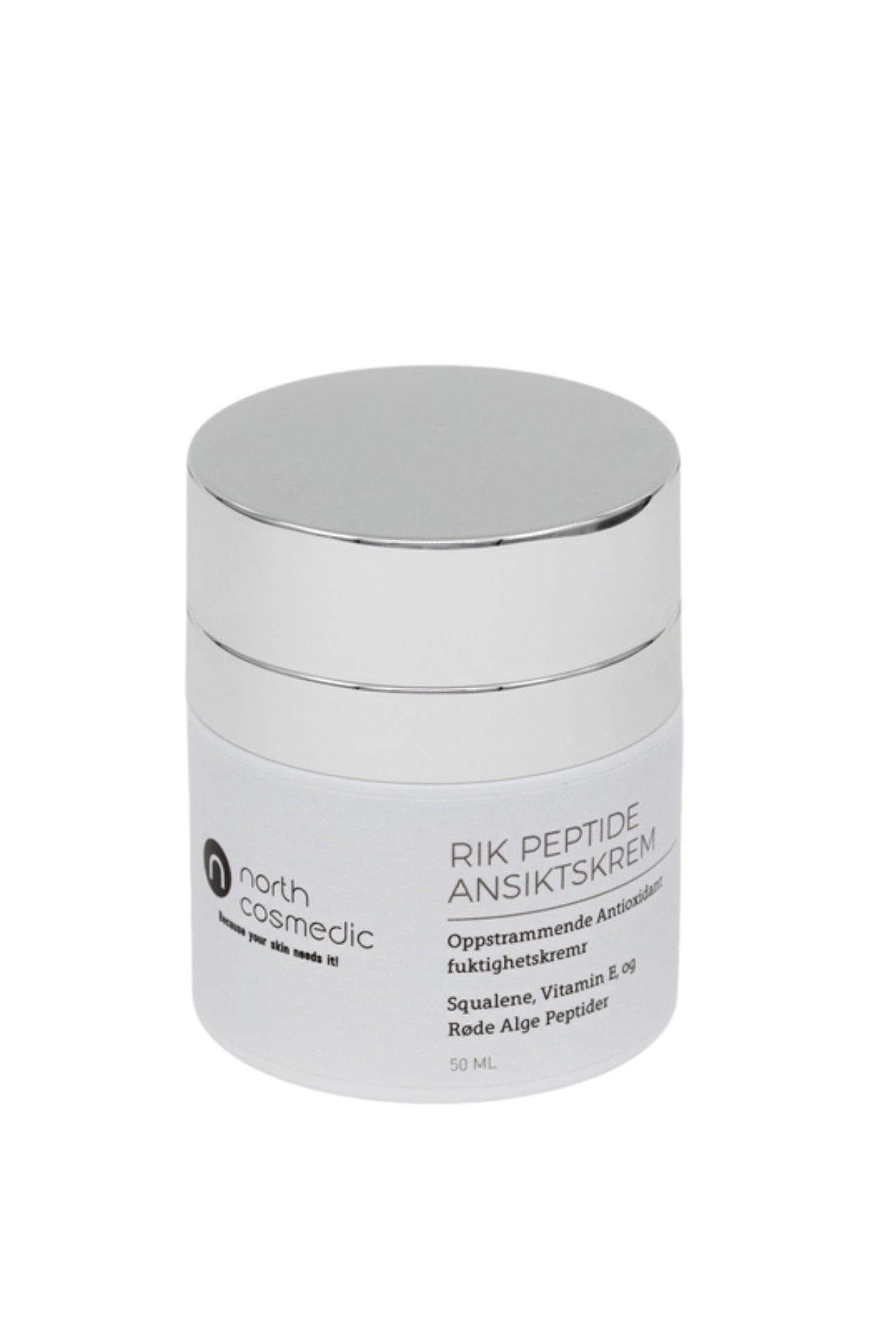North Cosmedic RIK Peptide ansiktskrem 50ml - www.Hudonline.no 